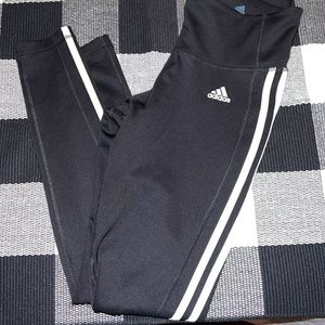 Adidas work out leggings; Small
